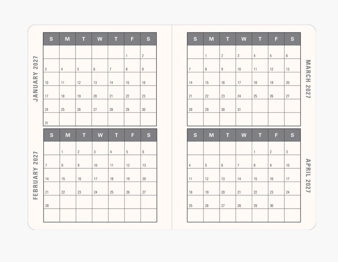 Peter Pauper Press 2027 Weekly Planner -Aspen Forest