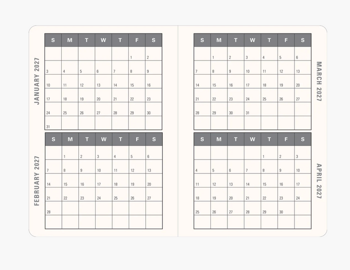 Peter Pauper Press 2027 Weekly Planner -Aspen Forest