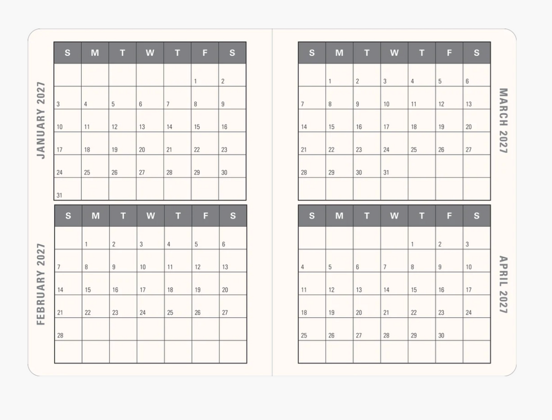 Peter Pauper Press 2027 Weekly Planner - Mushrooms