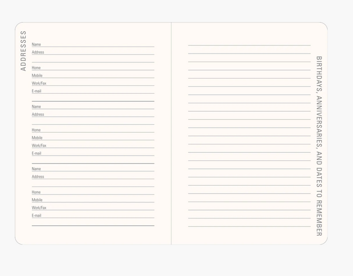 Peter Pauper Press 2027 Weekly Planner - Mushrooms