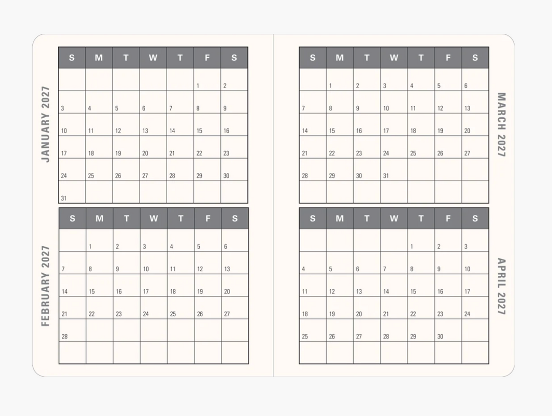 Peter Pauper Press 2027 Weekly Planner - Smarty Cats