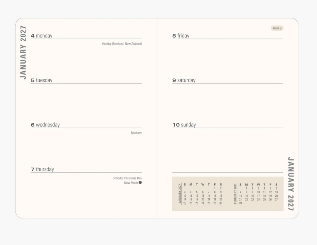 Peter Pauper Press 2027 Weekly Planner - Gilded Tree Of Life
