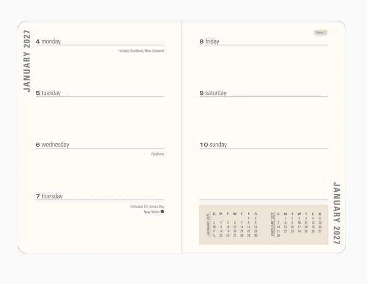 Peter Pauper Press 2027 Weekly Planner - Gilded Tree Of Life