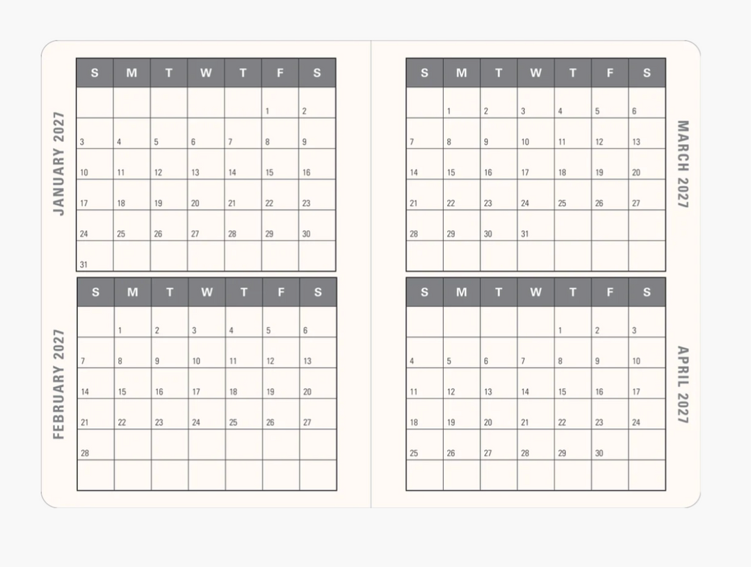 Peter Pauper Press 2027 Weekly Planner - Lavender Wildflowers