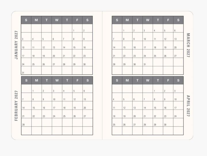 Peter Pauper Press 2027 Weekly Planner - Lavender Wildflowers