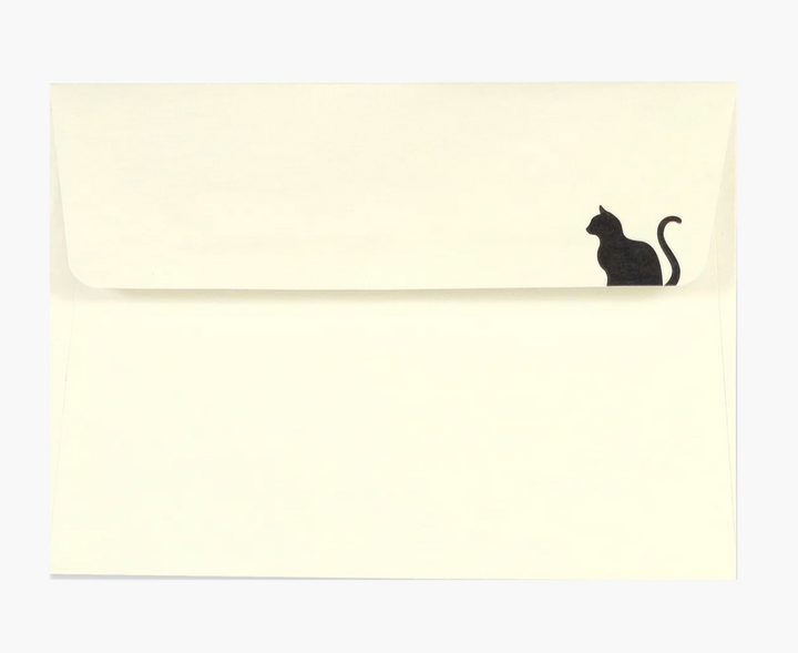 Boxed Everyday Note Cards - Black Cat