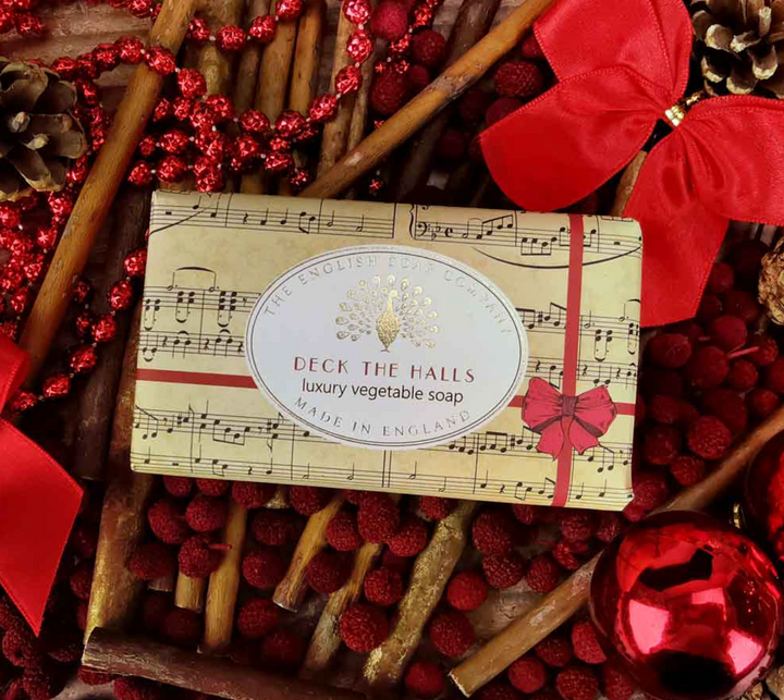 Christmas Soap Bar - Deck the Halls