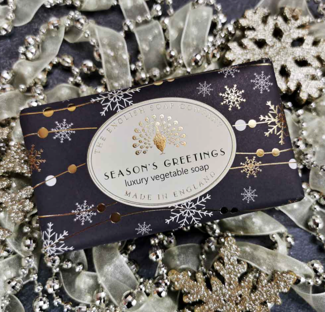Christmas Soap Bar - Seasons Greetings