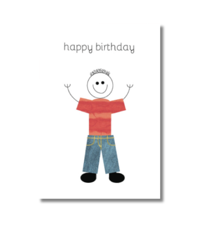 Candle Bark Creations Card - Happy Birthday Boy