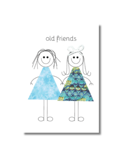 Candle Bark Creations Card - Old Friends