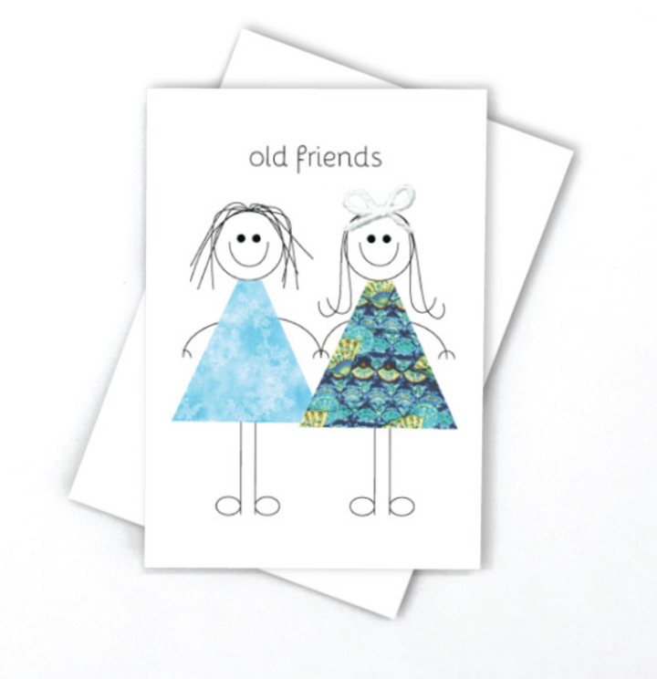 Candle Bark Creations Card - Old Friends