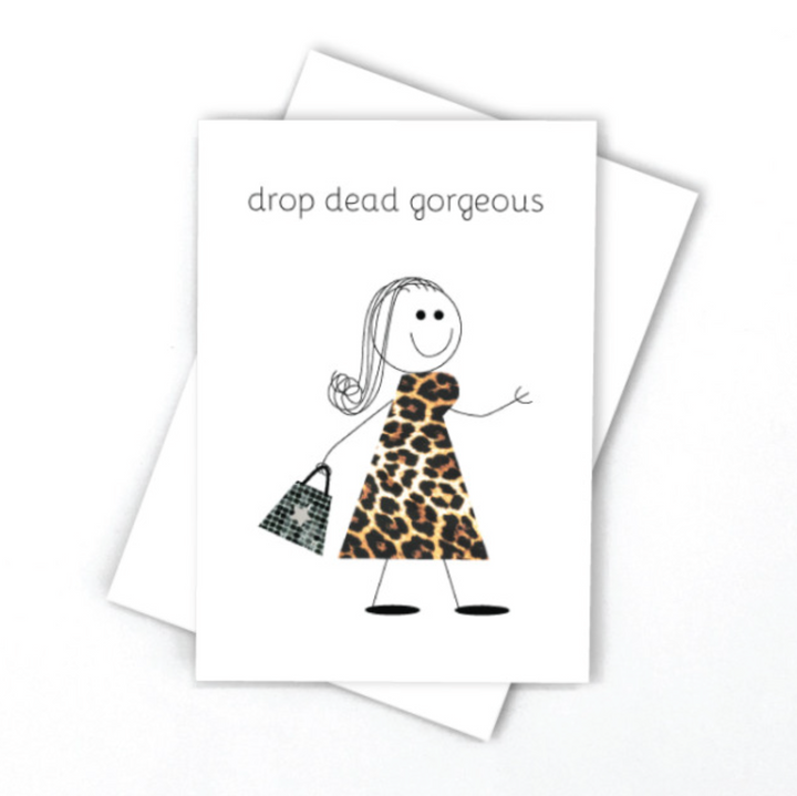 Candle Bark Creations Card - Drop Dead Gorgeous