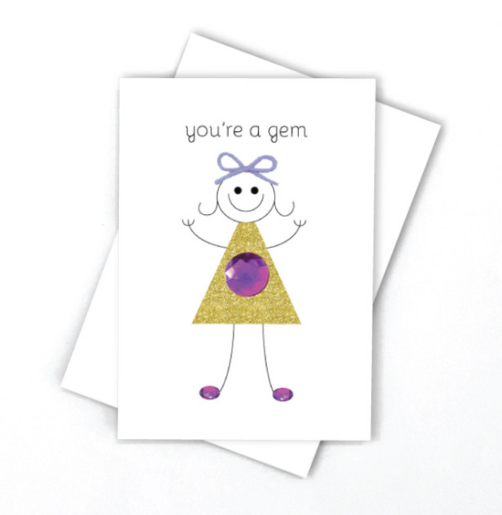 Candle Bark Creations Card - You're a Gem