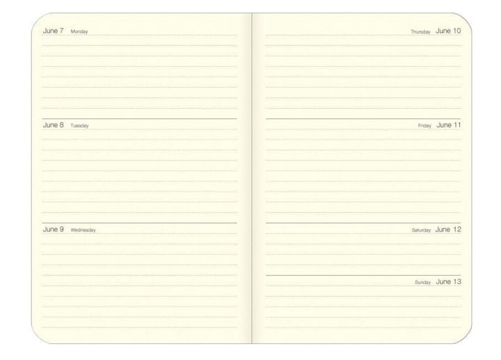 Cavallini 2027 Weekly Planner - Foraging