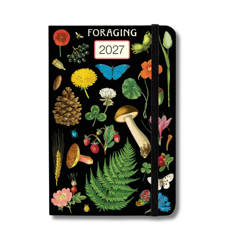 Cavallini 2027 Weekly Planner - Foraging