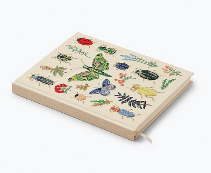 Embroidered Fabric Sketchbook - Curio
