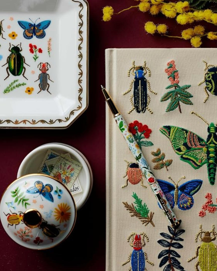 Embroidered Fabric Sketchbook - Curio