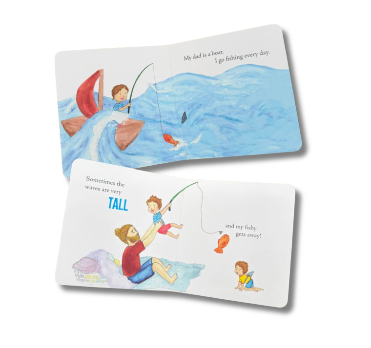 Birchy's Books - My Dad is a Dinosaur Board Book