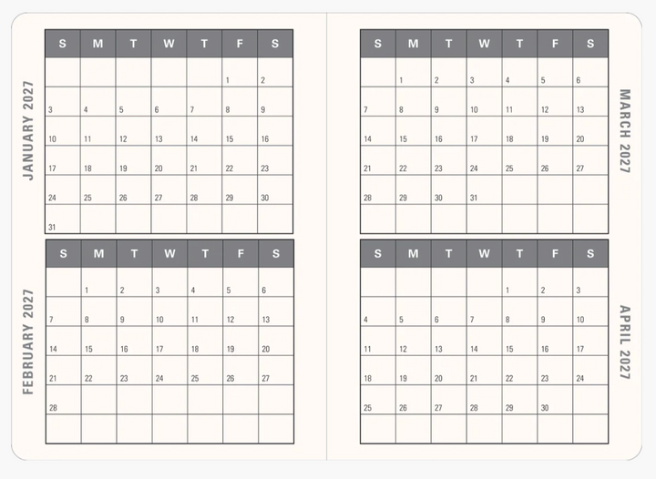 Peter Pauper Press 2027 Weekly Planner - Falling Blossoms