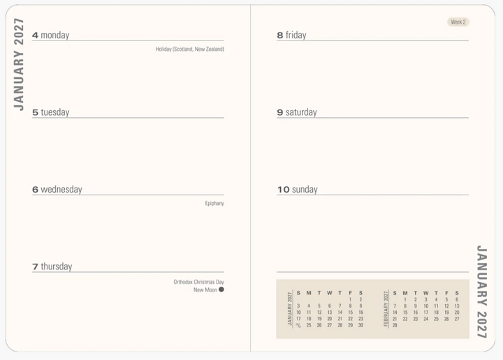 Peter Pauper Press 2027 Weekly Planner - Floral Paradise