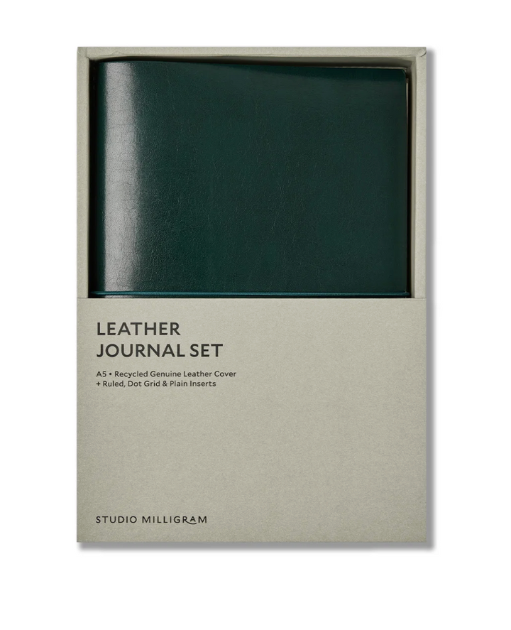 Studio Milligram A5 Refillable Journal - Forest