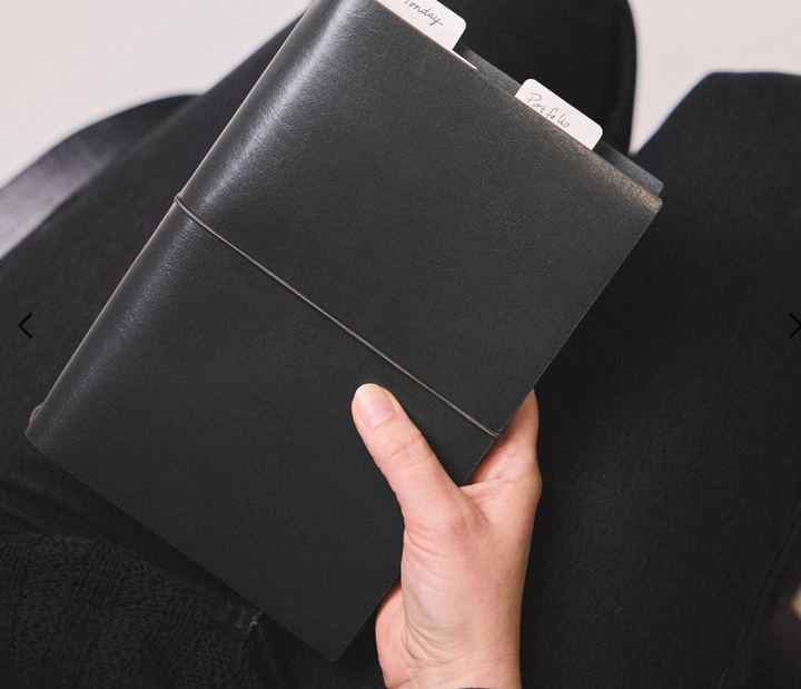 Studio Milligram A5 Refillable Journals - Black