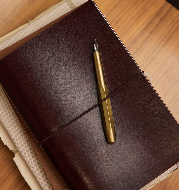 Studio Milligram A5 Refillable Journals - Burgundy
