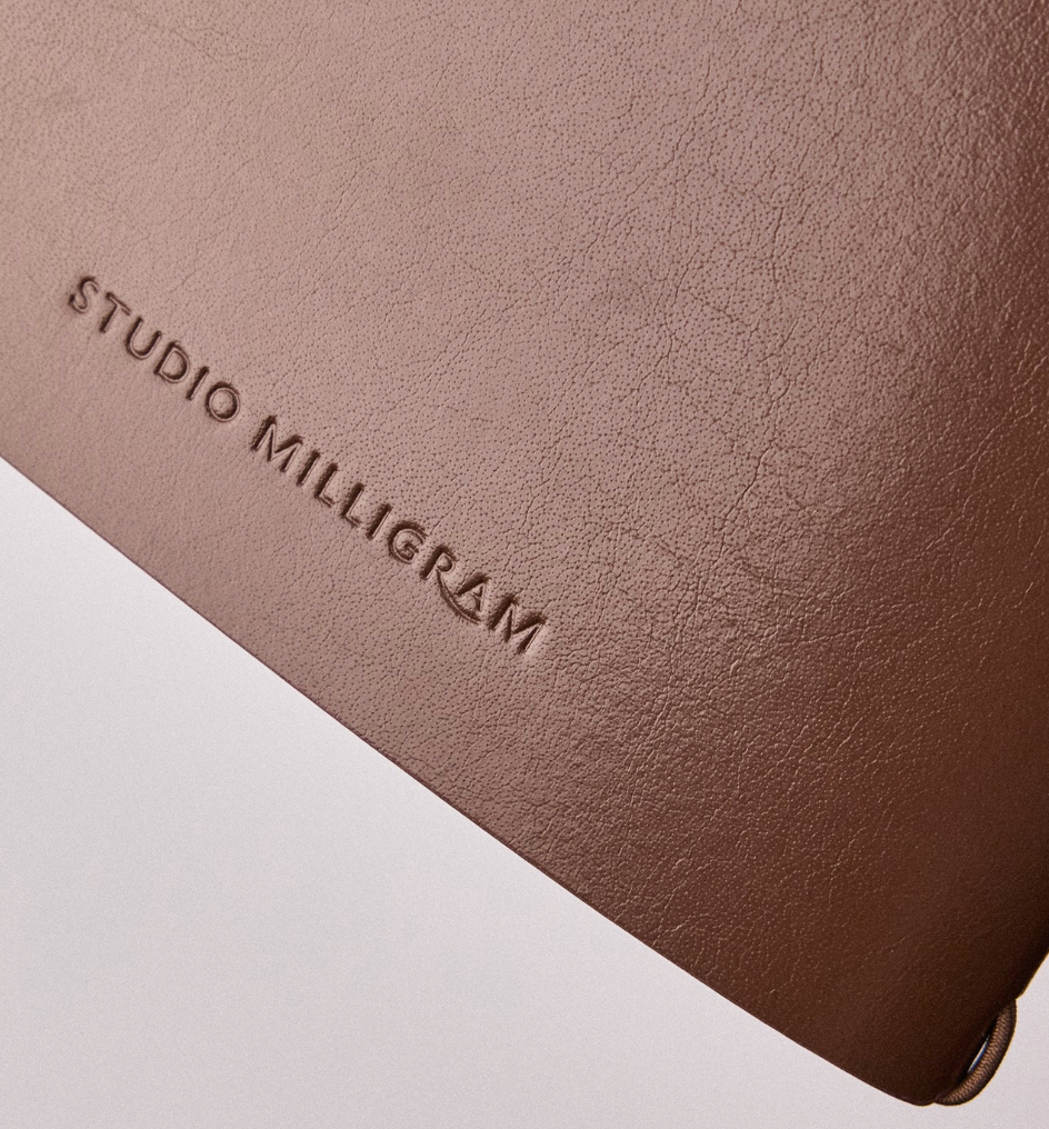 Studio Milligram A5 Refillable Journals - Chocolate