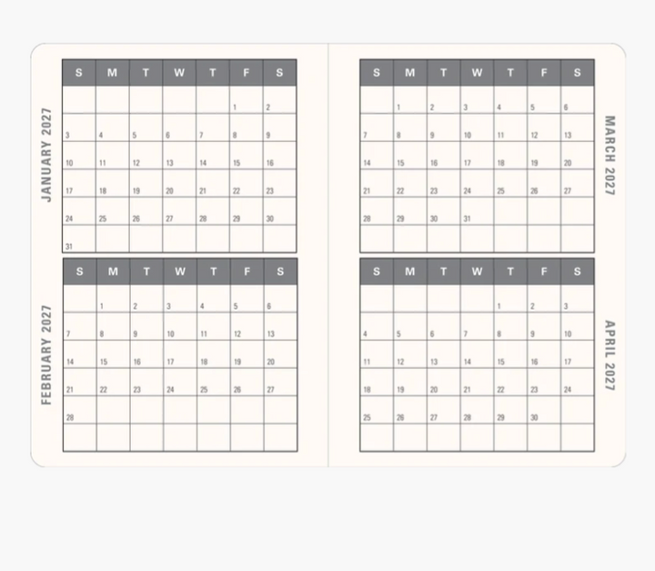 Peter Pauper Press 2027 Weekly Planner - Birds & Berries