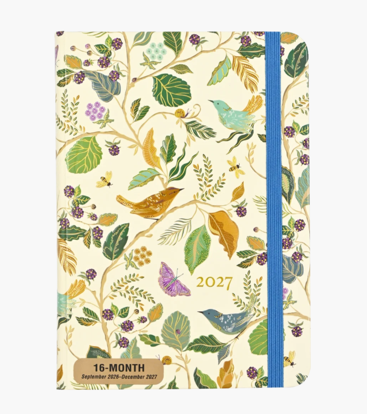 Peter Pauper Press 2027 Weekly Planner - Birds & Berries