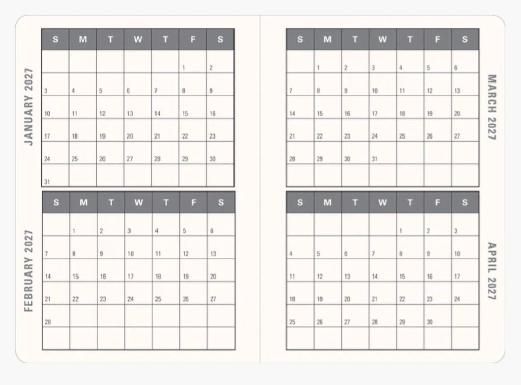 Peter Pauper Press 2027 Weekly Planner - Cherry Blossoms In Spring