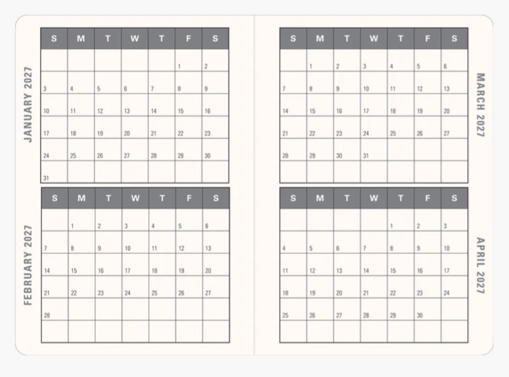 Peter Pauper Press 2027 Weekly Planner - Cherry Blossoms In Spring