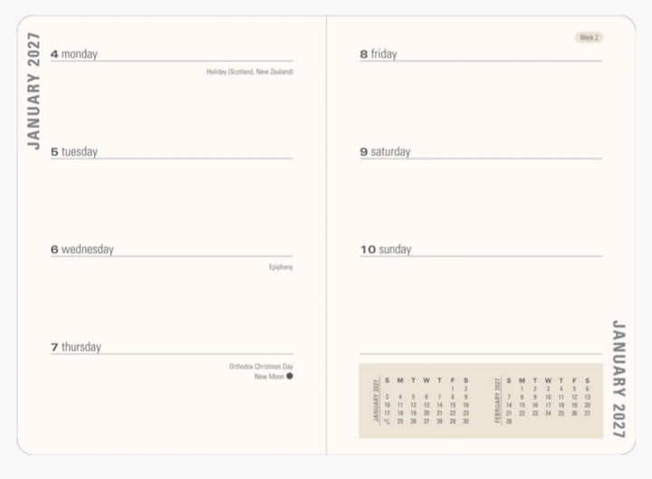 Peter Pauper Press 2027 Weekly Planner - Cherry Blossoms In Spring