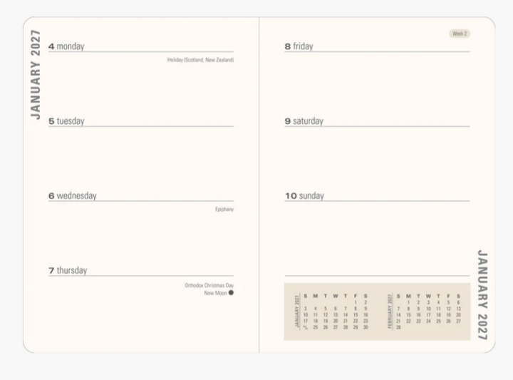 Peter Pauper Press 2027 Weekly Planner - Art Nouveau