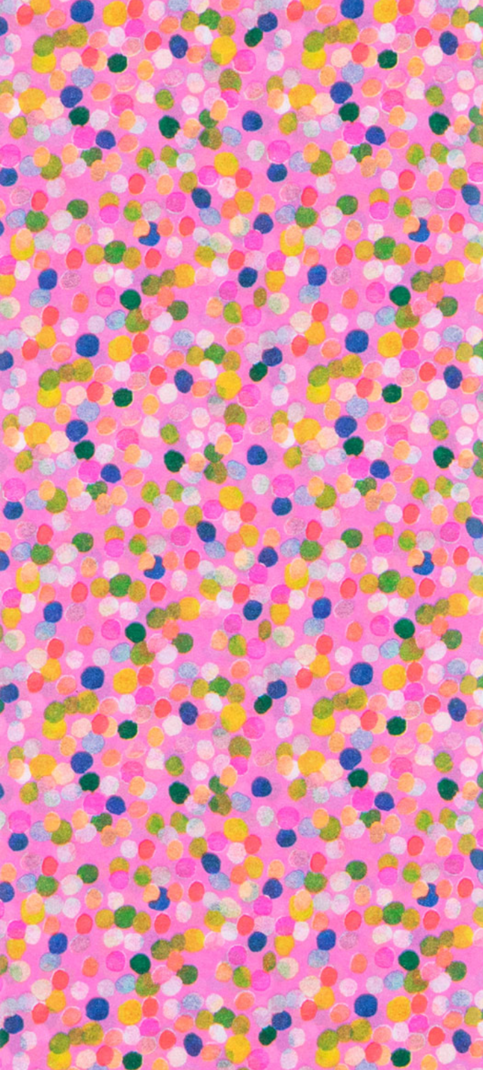 Tissue Paper - Spotty Pink 4 Sheets