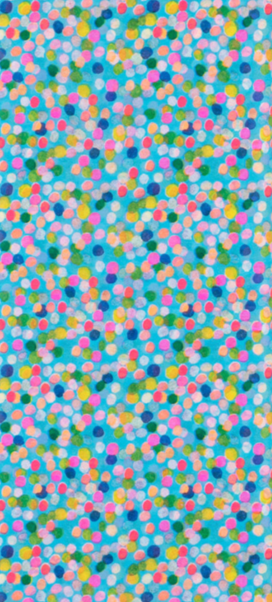 Tissue Paper - Spotty Blue 4 Sheets