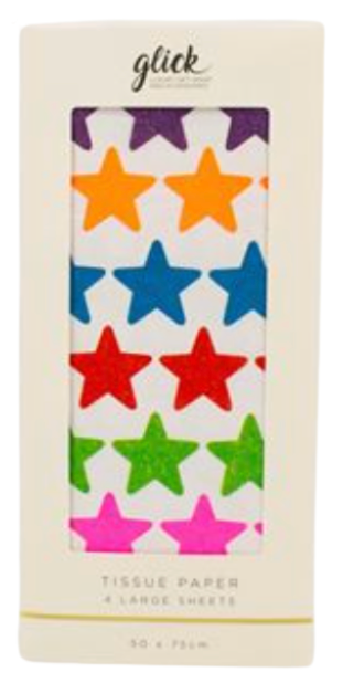 Glick Luxury Tissue Paper - Colour Hub Jazzy Star