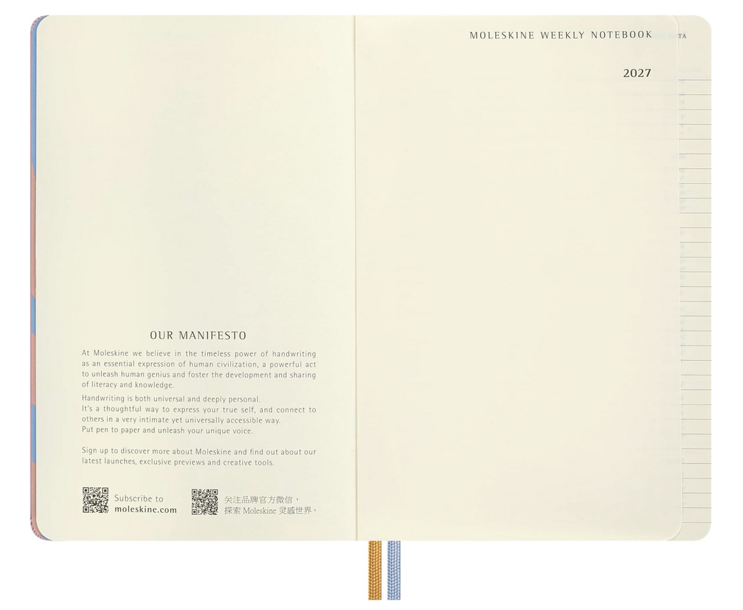 Moleskine 2027 12 Month Hard Cover Diary - Alice in Wonderland