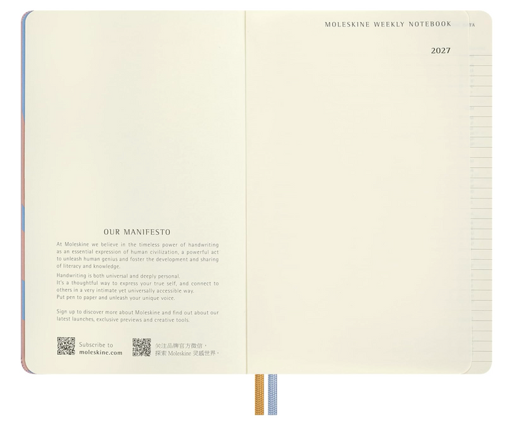Moleskine 2027 12 Month Hard Cover Diary - Alice in Wonderland