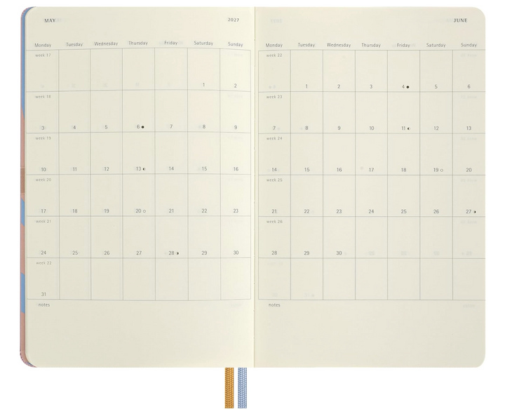 Moleskine 2027 12 Month Hard Cover Diary - Alice in Wonderland
