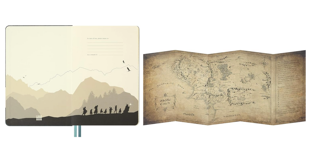 Moleskine 2027 12 Month Hard Cover Diary - Lord of The Rings