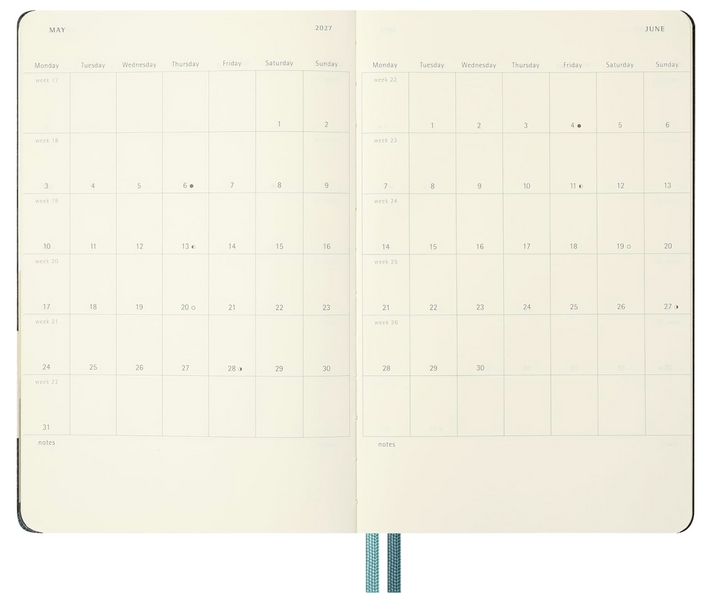 Moleskine 2027 12 Month Hard Cover Diary - Lord of The Rings
