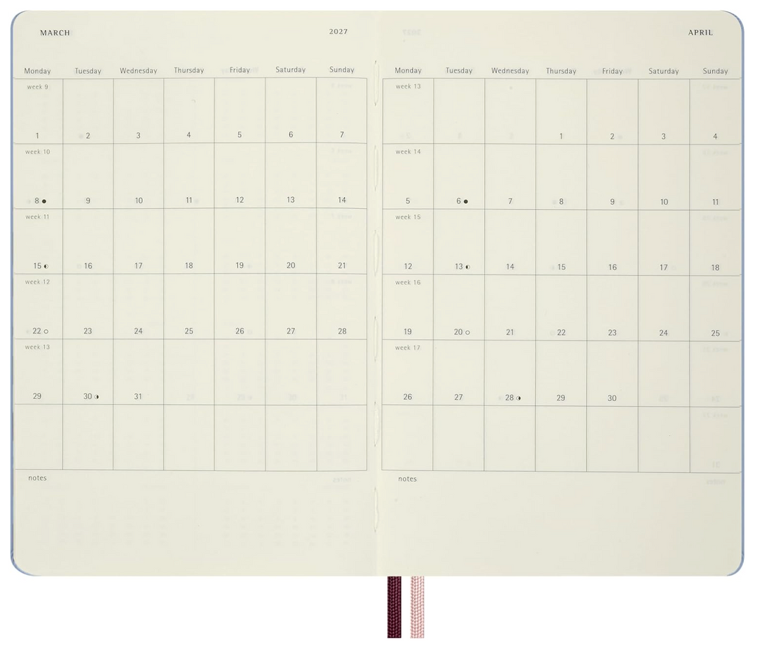 Moleskine 2027 12 Month Daily, Hard Cover Diary - Alice in Wonderland