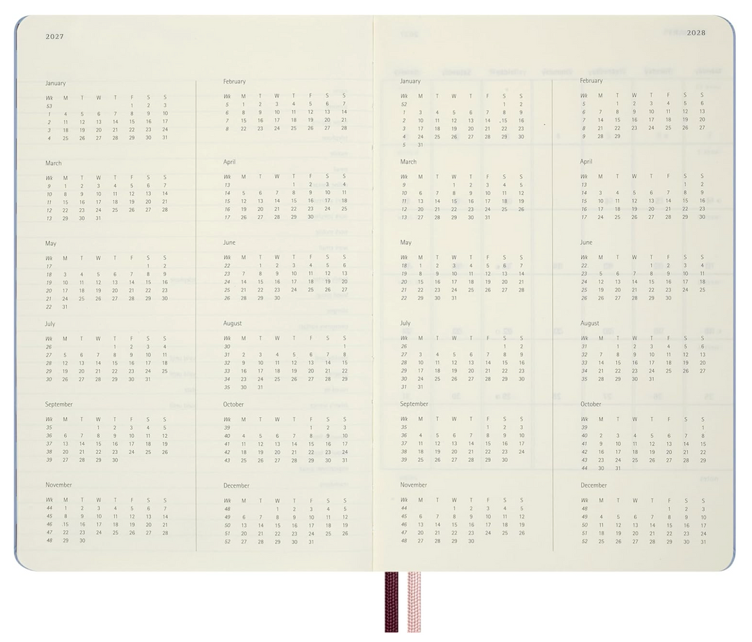 Moleskine 2027 12 Month Daily, Hard Cover Diary - Alice in Wonderland