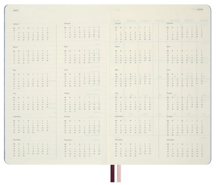 Moleskine 2027 12 Month Daily, Hard Cover Diary - Alice in Wonderland