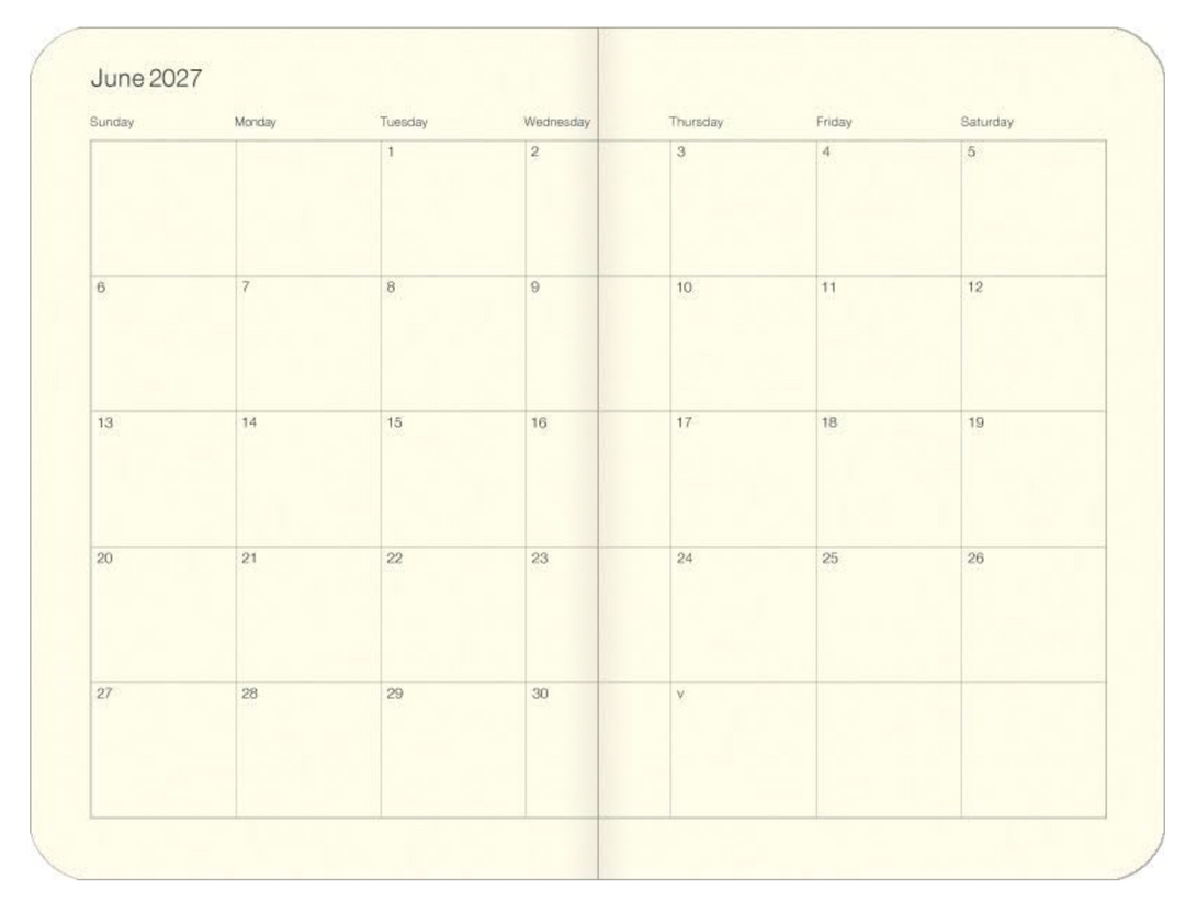 Cavallini 2027 Weekly Planner - A Year In Flowers