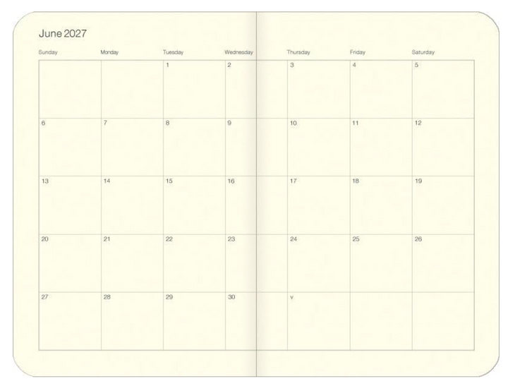Cavallini 2027 Weekly Planner - A Year In Flowers