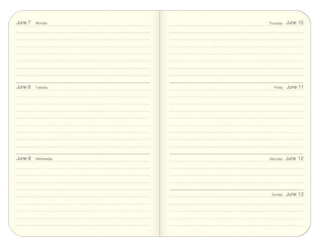Cavallini 2027 Weekly Planner - A Year In Flowers