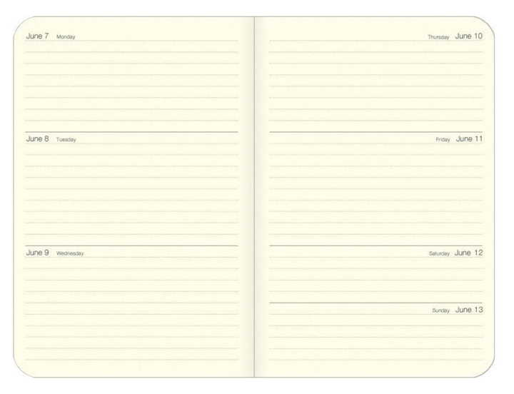 Cavallini 2027 Weekly Planner - A Year In Flowers