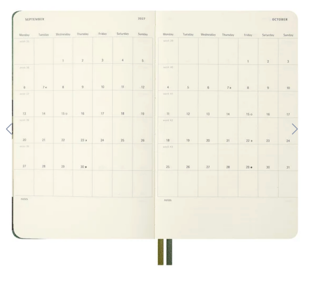 Moleskine 2027 12 Month Daily, Hard Cover Diary - Lord of The Rings